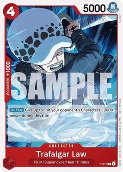 One Piece-Karte Trafalgar Law (Tournament Pack Vol. 7) P-017v3
