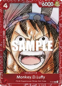 One Piece-Karte Monkey.D.Luffy (Premium Card Collection -ONE PIECE FILM RED Edition-) P-022v2