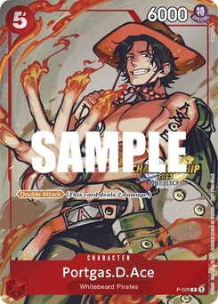 One Piece-Karte Portgas.D.Ace (CS 2023 Event Pack) P-028v2