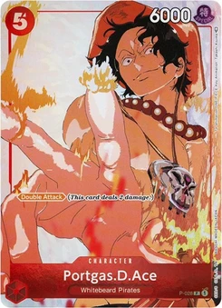 One Piece-Karte Portgas.D.Ace (Gift Collection 2023) P-028v4