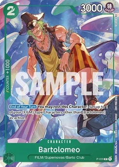 One Piece-Karte Bartolomeo (Event Pack Vol. 1) P-029v3