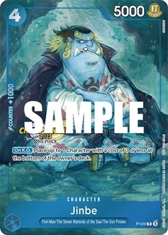 One Piece-Karte Jinbe (CS 2023 Event Pack) P-030v2