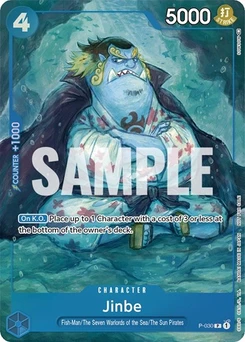 One Piece-Karte Jinbe (Event Pack Vol. 1) P-030v3