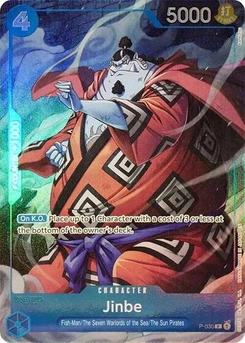 One Piece-Karte Jinbe (Seven Warlords of the Sea Binder Set) P-030v5