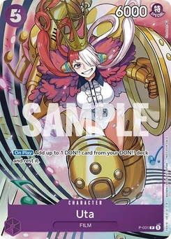 One Piece-Karte Uta (Event Pack Vol. 1) P-031v3