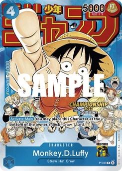 One Piece-Karte Monkey.D.Luffy (CS 2023 Event Pack) P-033v2