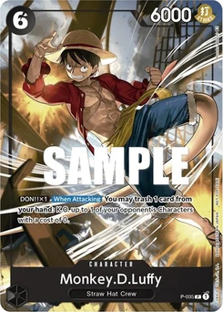 One Piece-Karte Monkey.D.Luffy (Pirates Party Vol. 3) P-035