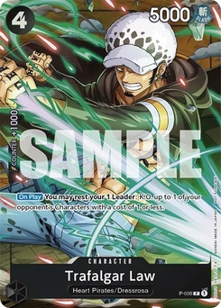 One Piece-Karte Trafalgar Law (Event Pack Vol. 4) P-038