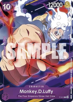 One Piece-Karte Monkey.D.Luffy (CS 2024 Participation) P-041v10