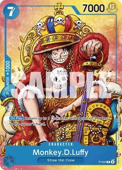 One Piece-Karte Monkey.D.Luffy (Convention Promo 2024) P-043v2