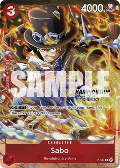 One Piece-Karte Sabo (CS 2024 Event Pack Finalist) P-044