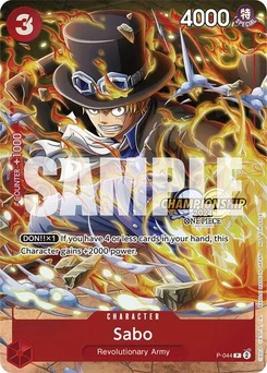 One Piece-Karte Sabo (CS 2024 Event Pack) P-044v2