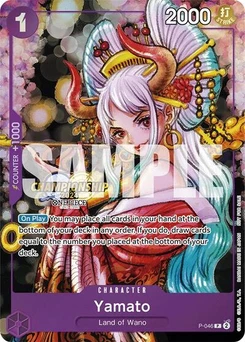 One Piece-Karte Yamato (CS 2024 Event Pack) P-046v2