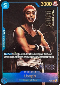 One Piece-Karte Usopp (Premium Card Collection -Live Action Edition-) P-049