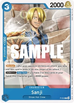 One Piece-Karte Sanji (Sealed Battle Kit Vol. 1) P-050v2