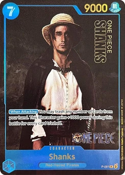 One Piece-Karte Shanks (Premium Card Collection -Live Action Edition-) P-051