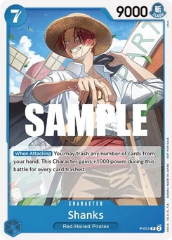 One Piece-Karte Shanks (Sealed Battle Kit Vol. 1) P-051v2