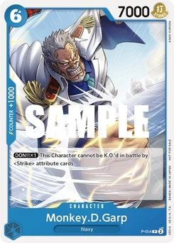 One Piece-Karte Monkey.D.Garp (Sealed Battle Kit Vol. 1) P-054