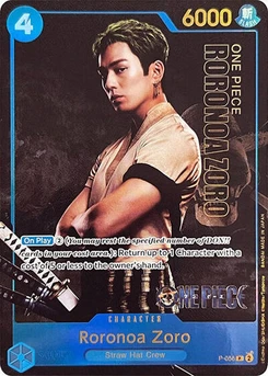 One Piece-Karte Roronoa Zoro (Premium Card Collection -Live Action Edition-) P-056