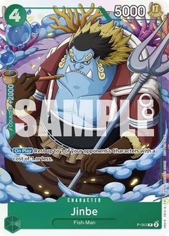One Piece-Karte Jinbe (Event Pack Vol. 4) P-063v3