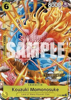 One Piece-Karte Kouzuki Momonosuke (CS 2024 Event Pack) P-064v2