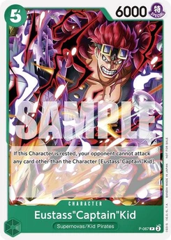 One Piece-Karte Eustass"Captain"Kid (OP-07 Pre-Release Tournament) P-067