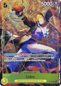One Piece-Karte Sabo (Premium Card Collection -Best Selection Vol. 3-) P-073