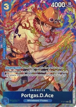 One Piece-Karte Portgas.D.Ace (Premium Card Collection -Best Selection Vol. 3-) P-074