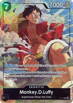 One Piece-Karte Monkey.D.Luffy (Premium Card Collection -Best Selection Vol. 3-) P-075