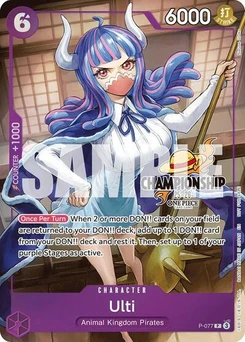 One Piece-Karte Ulti (CS 25-26 Event Pack Finalist Ver.) P-077