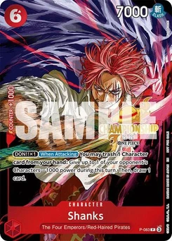 One Piece-Karte Shanks (CS 25-26 Event Pack) P-083v2