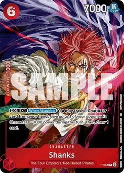 One Piece-Karte Shanks (Event Pack Vol. 6) P-083v3