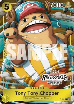 One Piece-Karte Tony Tony.Chopper (Offline Regional Participation Pack 2025 Vol.2) P-089v4