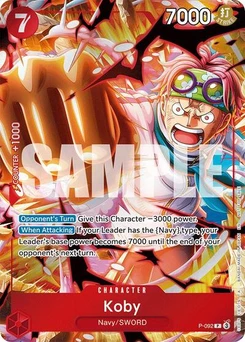 One Piece-Karte Koby (Event Pack Vol. 7) P-092