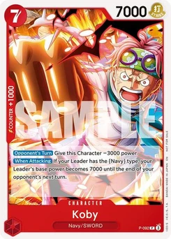 One Piece-Karte Koby (OP12 Release Event) P-092v3