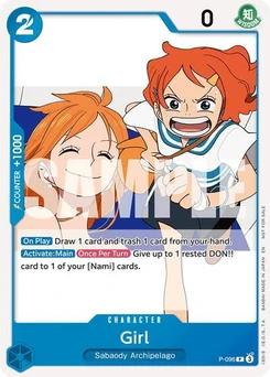 One Piece-Karte Girl (OP14 Release Event) P-096v2