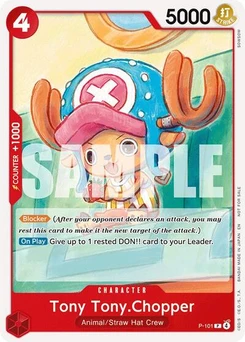 One Piece-Karte Tony Tony.Chopper (Tournament Pack 2026 Vol. 2) P-101v2