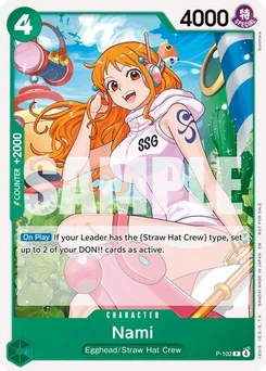 One Piece-Karte Nami (Store Tournament 2025 Vol. 4) P-102