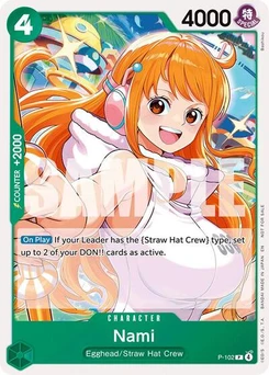 One Piece-Karte Nami (Tournament Pack 2026 Vol. 2) P-102v2
