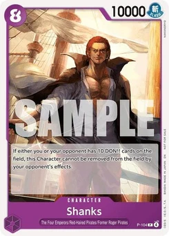 One Piece-Karte Shanks (Tournament Pack 2026 Vol. 2) P-104v2