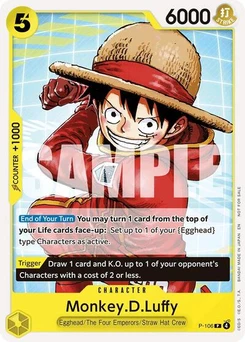 One Piece-Karte Monkey.D.Luffy (Tournament Pack 2026 Vol. 2) P-106v2