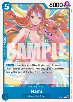 One Piece-Karte Nami (Heroines Battle Pack) P-112