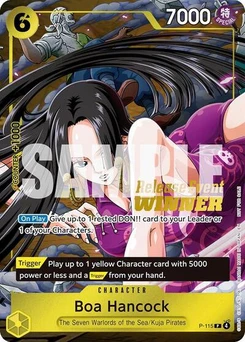 One Piece-Karte Boa Hancock (OP15 Release Event Winner) P-115