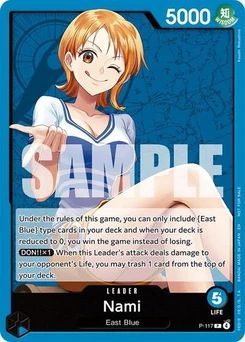 One Piece-Karte Nami - P-117 P-117