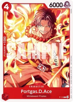 One Piece-Karte Portgas.D.Ace (Pirates Party 2026 Vol. 1) P-119