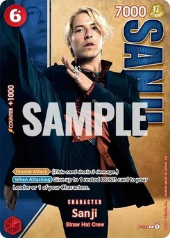 One Piece-Karte Sanji - P-137 (Premium Card Collection -Live Action Edition Vol.2 Straw Hat Crew-) P-137