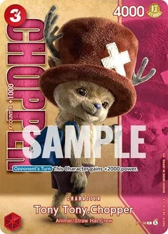 One Piece-Karte Tony Tony.Chopper - P-138 (Premium Card Collection -Live Action Edition Vol.2 Straw Hat Crew-) P-138