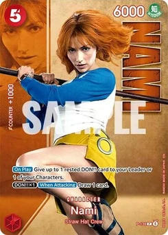 One Piece-Karte Nami - P-139 (Premium Card Collection -Live Action Edition Vol.2 Straw Hat Crew-) P-139
