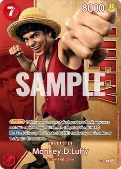 One Piece-Karte Monkey.D.Luffy - P-140 (Premium Card Collection -Live Action Edition Vol.2 Straw Hat Crew-) P-140