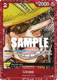 One Piece-Karte Usopp (Premium Card Collection -ONE PIECE FILM RED Edition-) ST01-002